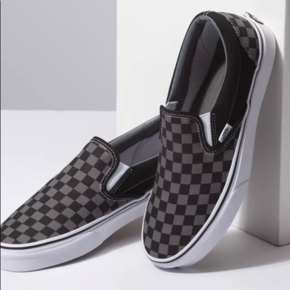 Classic Vans Slip on Checkerboard Skate Shoes